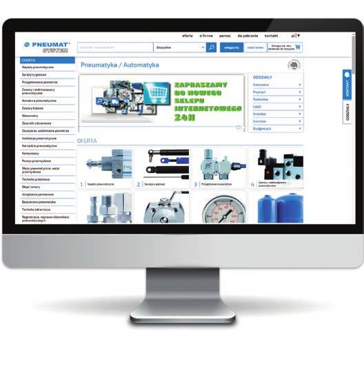 KUPUJ PRODUKTY TECHNIKI PRÓŻNIOWEJ ONLINE 100% automatyzacji procesu zakupów zarządzanie magazynem zapasów www.pneumat.