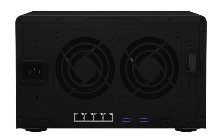 0 15 Port esata 16 Gniazdo rozszerzeń PCIe Specyfikacja techniczna Sprzęt CPU Czterordzeniowy procesor Intel Atom C3538 2,1GHz Sprzętowy mechanizm szyfrowania Tak (AES-NI) Pamięć 4 GB pamięci SO-DIMM