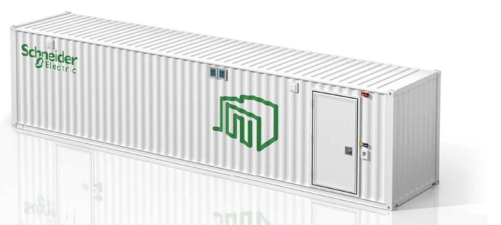 or 8kW > Overhead Cooling (Mini-split) > Galaxy or PX UPS 2-40ft All-IN-One Solutions > 50kW and 90kW capacity options > 12 Racks @ 4 or