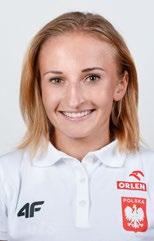 ALEKSANDRA GAWORSKA 4x400 m, MIX Urodzona/born: 7.11.1995 Trener/coach: AZS AWF Kraków Andrzej Giza Rek. życ./pb: 52.45 (2017) w sezonie 2019/SB: 3. WC (2017-4x400 m); 1. EU23C (2017-4x400 m); 4.