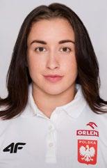 MALWINA KOPRON Rzut młotem/hammer throw Urodzona/born: 16.11.1994 Trener/coach: AZS UMCS Lublin Witold Kopron Rek. życ./pb: 76.85 (2017) w sezonie 2019/SB: 75.23 (Chorzów) 3. WC (2017); 1.