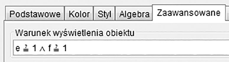 Przykład innego zadania, z którym możemy pracować w podobny sposób to: Punkty A = (2, 3) i B = (7, 2) leżą na okręgu o środku S = (0, 4).