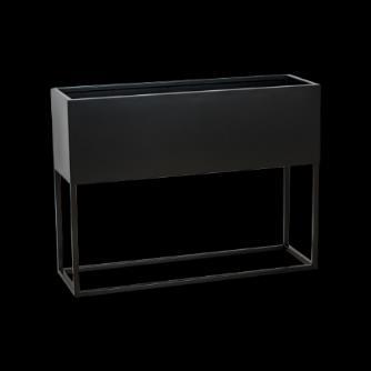stal, donica aluminium 28. Donica III Klasyczna donica na stojaku. Liczba: minimum 15 szt.
