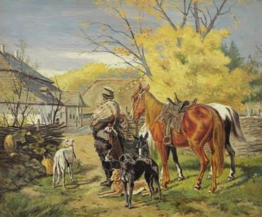 Malarz i grafik, uczeń Stanisława Lenza w warszawskiej WSSP (1911/1912). Przez okres dwóch lat studiował rzeźbę u Karola Hillera w monachijskiej Kunstgewerbeschule.