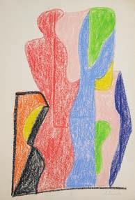 / rok III. 1985 52. Adam KIEŁB (ur. 1957) 3 500 zł Abstrakcja 87, 2018 olej, płyta, 70 x 100 cm, sygn. śr. d.