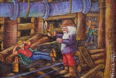 50,5 x 60,5 cm, sygn. p.d.: Wróbel P 1978 r. 7. Paweł WRÓBEL (1913-1984) 4 000 zł 8.