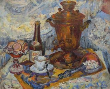 Paweł Waldemar PAWLAS (1944-2000) 1 350 zł Kowboj, 1988 olej, tektura, 62,5 x 45 cm, sygn. p.