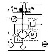 Który element służy do pomiaru ciśnienia w instalacji?