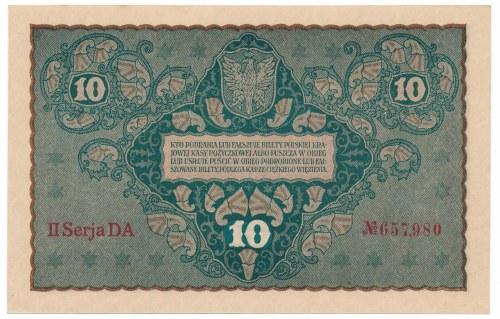 100 marek 1919 I IA Serja I Rzadsza odmiana b).