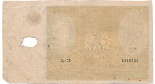 132. 5 złotych 1930 Ser.BJ. Wyśmienity egzemplarz z oryginalnie zachowanej paczki bankowej.
