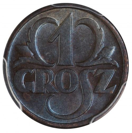 z mocnym połyskiem. Kolor czerwony.