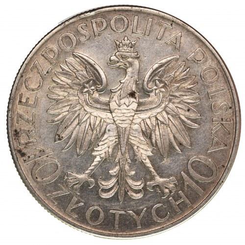 10 złotych 1925 NGC MS65 Menniczy egzemplarz.