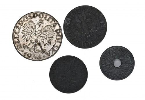 złotych Głowa Kobiety 32 zn,32 bez,