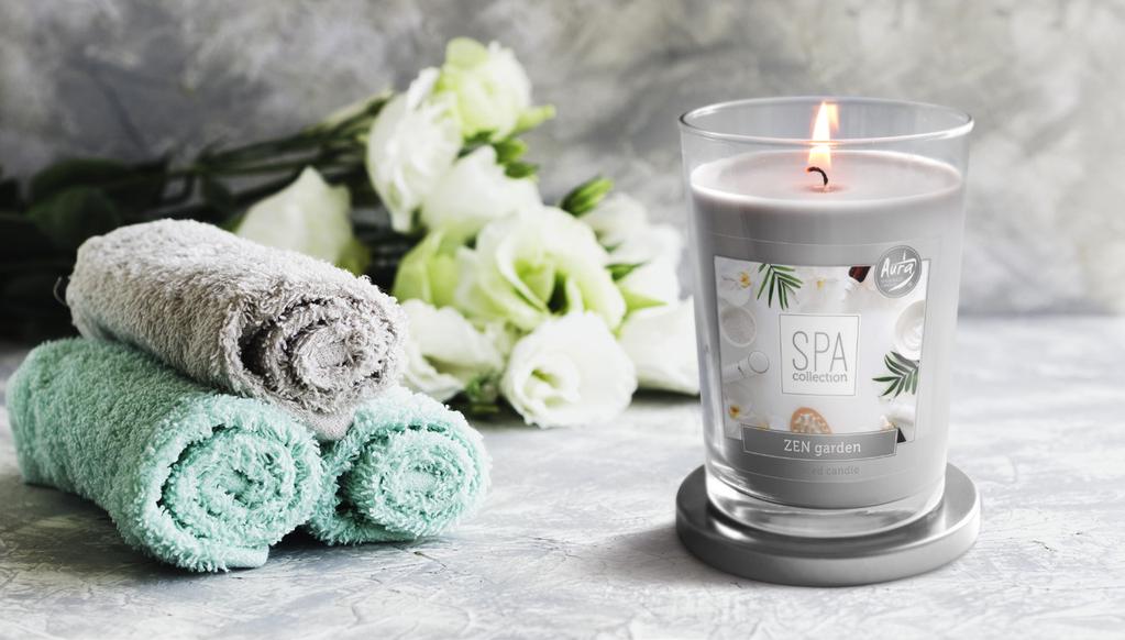 ŚWIECE ZAPACHOWE SPA COLLECTION SCENTED CANDLES SPA COLLECTION