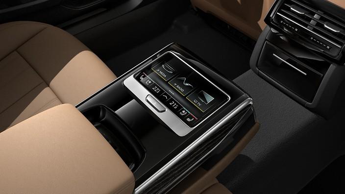 smartphone interface Audi phone box