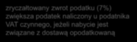 zwolnienie od podatku VAT z tytułu dostawy produktów rolnych, 2.
