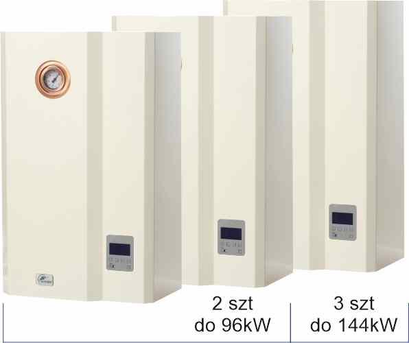 31 kotłów - komunikacja RS485 W cenie kotła PV friendly - STOP grzanie - w cenie kotła Może współpracować opcjonalnie z dowolnym, beznapięciowym termoregulatorem pokojowym np. Przewodowe ster.