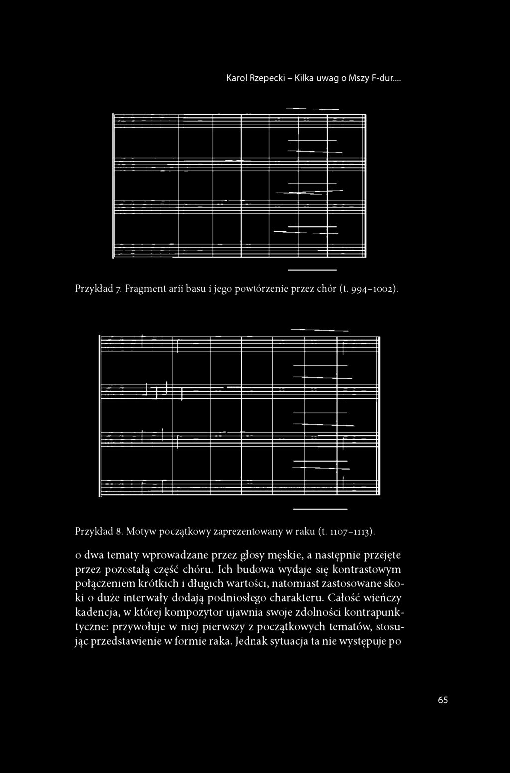 Motyw początkowy zaprezentowany wraku (t. 1107-1113).