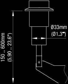 6/73/145psi) B 10mm (0.39 ) 75mm (2.95 )) 210mm (8.