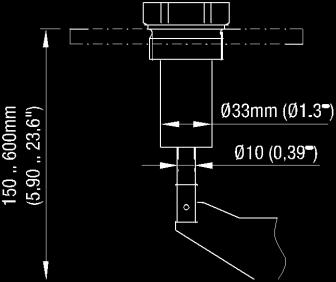 .004 Temperatura procesu A 150 C (302 F ) 200mm (7.