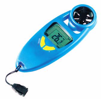 prędkości wiatru i temperatury, z wyświetlaczem elektronicznym Przyrząd do pomiaru prędkości wiatru