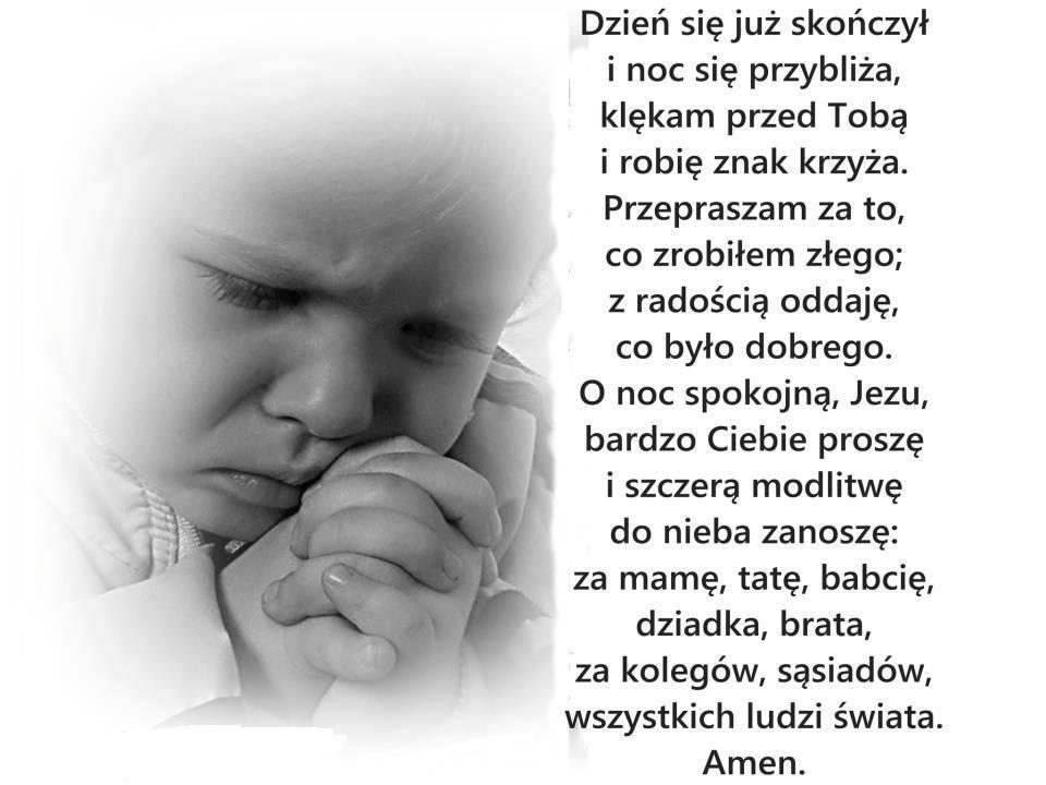 wszystkich chorych i cierpiących, szczególnie: Rev. Andrzej Molewski, Baby Andria, Baby Bartolomeo, Baby Hania, Baby Danielek K.