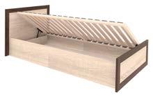 -witryna L/P BS 22 -szafa 3D z lustrem BS 16