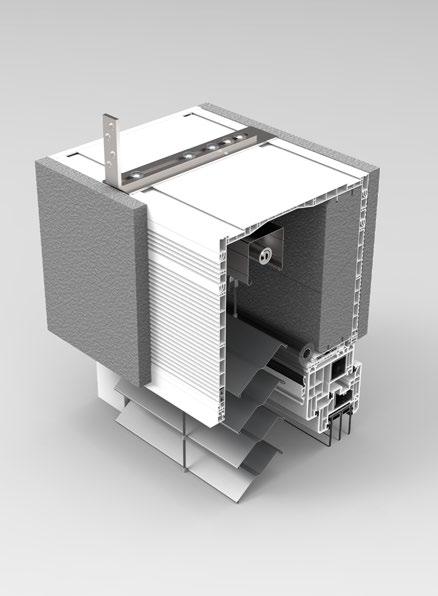 może przekraczać 225 mm Maksymalna szerokość żaluzji z moskitierą wynosi 1600 mm.