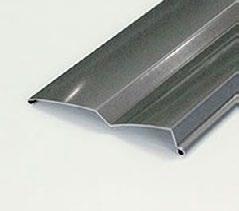 Wieszak rynny górnej Aluminiowe lamele w kształcie litery Z wykonane z blachy 0,42 mm (lakierowane farbą poliestrową gładką).