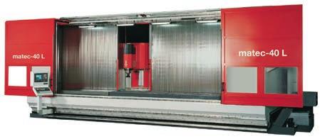 Centra wieloosiowe oraz centra bramowe MATEC MATEC to niemiecki producent: -