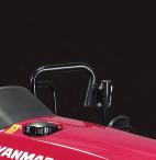 Kompaktowy, ale mocny Yanmar SA424 jest traktorem wagi półśredniej;