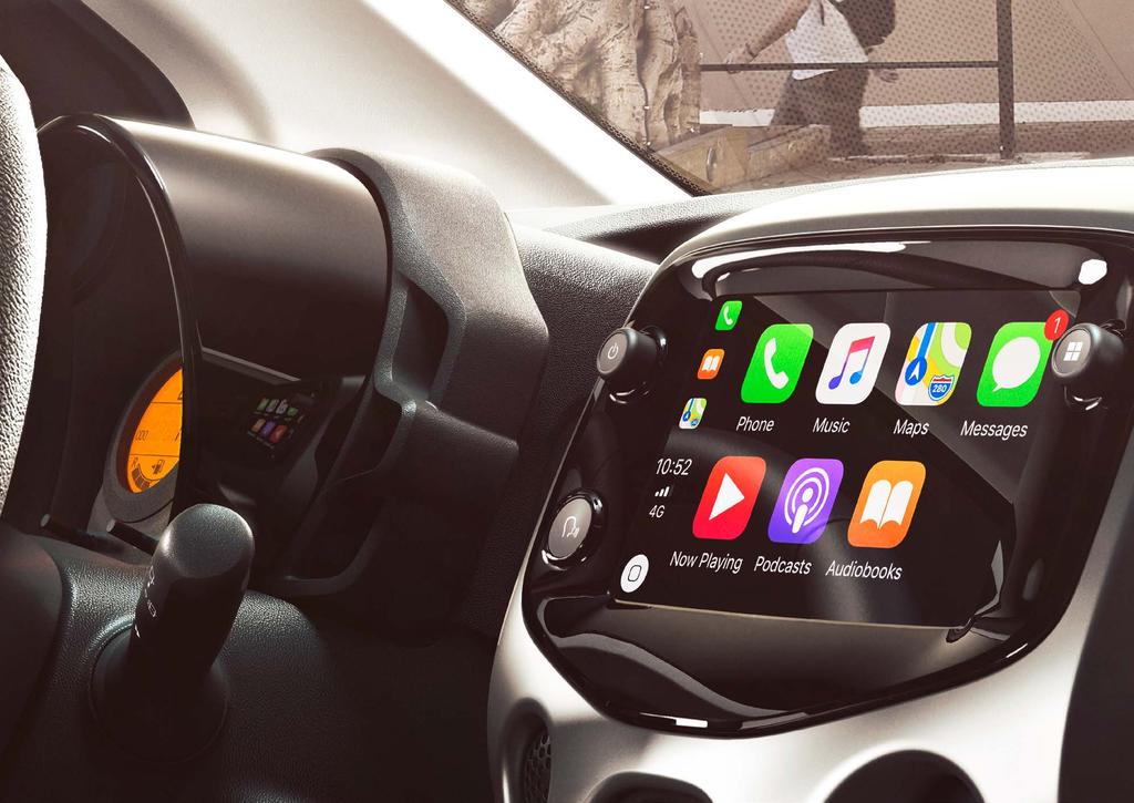 BĄDŹ W ZASIĘGU Inteligentne, bezpieczne i proste w użyciu rozwiązanie umożliwiające zintegrowanie smartfonu z AYGO stanie się Twoim najlepszym pilotem, który zapewni Ci wsparcie na co