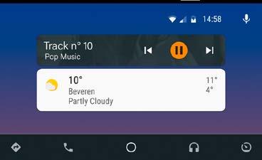Interfejs Android Auto Skup się na drodze, a jednocześnie ciesz się swoimi ulubionymi aplikacjami i funkcjami