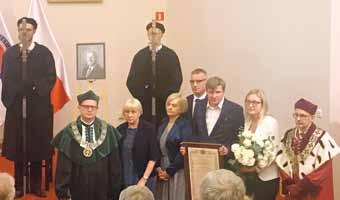 uroczystości nadania godności Profesora Honorowego Gdańskiego