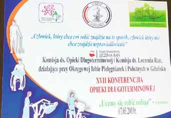 Podsumowaniem konferencji oraz różnych ról w zespole interdyscyplinarnym była prezentacja Joanny Litewskiej, pielęgniarki ze Szpitala w Wejherowie, która przybliżyła nam, na czym polega praca