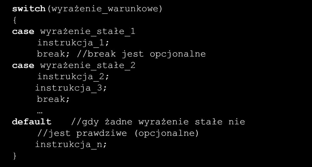 Języki programowania z programowaniem obiektowym. Laboratorium 3 3 4.