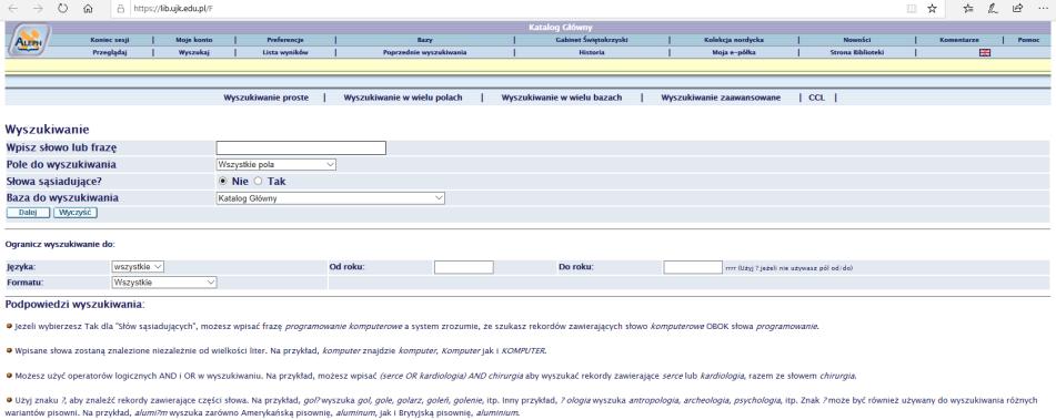 PODSTAWY INFORMACJI NAUKOWEJ Definicje podstawowych pojęć Tradycyjne źródła informacji naukowej Katalogi biblioteczne W