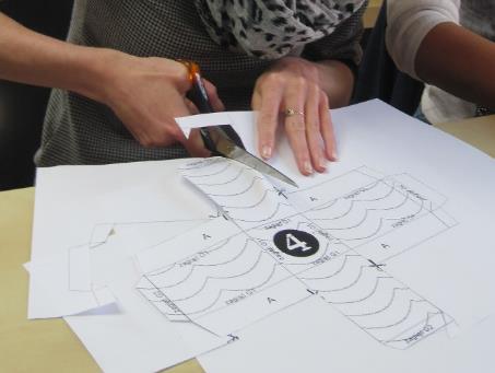 identyfikatory dla uczestników, prezentacja PPT gry, materiały w wersji