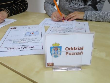 formularze, prezentacja PPT; materiały w wersji elektronicznej