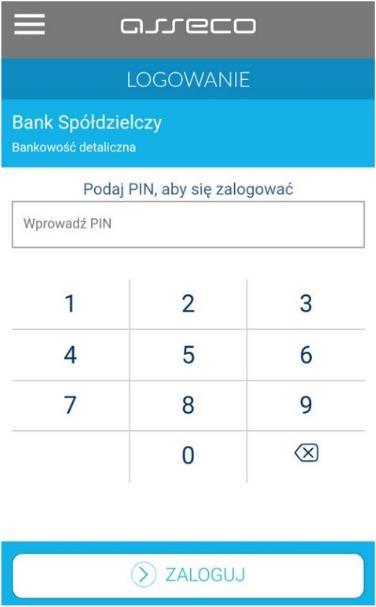 innych operacjach wprowadzonych w usłudze bankowości elektronicznej naciskamy przycisk DALEJ w celu akceptacji dyspozycji.