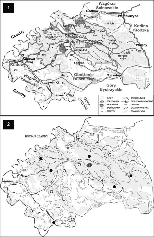 266 Rys. 1. Mapa terenu badań Rys. 2.