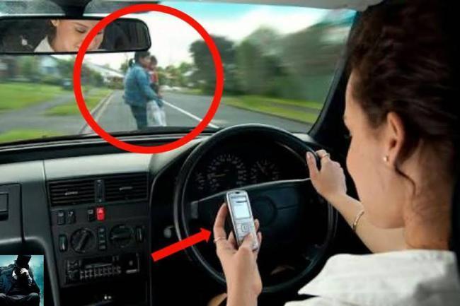 5. NIE PISZ jak jedziesz, idziesz Szacuje się, że aż 45% kierowców korzysta z telefonu komórkowego podczas jazdy, a 20% dodatkowo pisze i wysyła SMS-y, głównie są to ludzie młodzi.