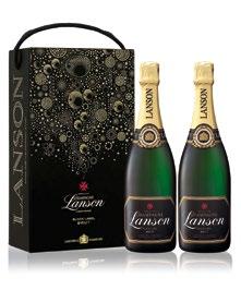 Champagne Lanson zestaw new