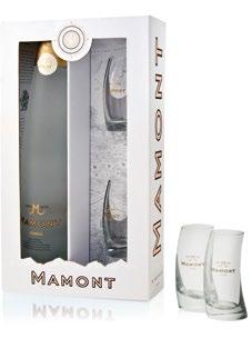 44 Mamont + kieliszki Vodka 0,7L BAR 424