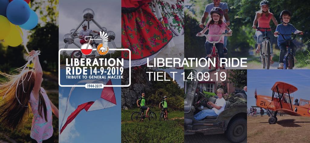 RAJD ROWEROWY Śladami 1 Polskiej Dywizji Pancernej Generała Maczka we Flandrii 14 września 2019, Tielt Już za niespełna dwa tygodnie z miejscowości Tielt we Flandrii, w dniu 14 września, wystartuje