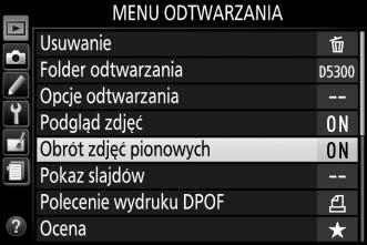 7 Wyróżnij opcję. Naciskaj 1 lub 3, aby wyróżnić opcję. 8 Wybierz wyróżnioną pozycję. Aby wybrać wyróżnioną pozycję, naciśnij J.