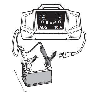 Cechy Ładowarka jest wyposażona w mikroprocesor (MCU - Micro Computer Unit) i ma w pełni automatyczne funkcje diagnostyczne, ładujące i konserwacyjne.