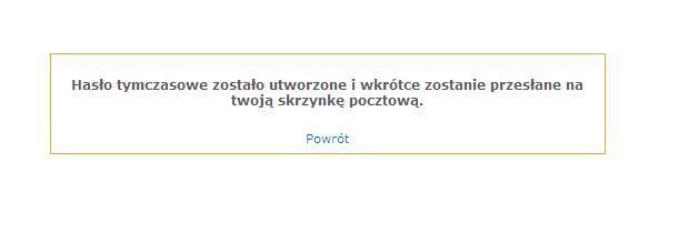 Rysunek 26. Informacja o haśle dla konto skonsolidowanego. Po poprawnym zalogowaniu się należy przejść do Panelu Odbiorcy i wybrać zakładkę Konsolidacja kont (Rysunek 27). Rysunek 27.