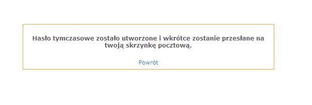 Rysunek 26. Informacja o haśle dla konto skonsolidowanego. Po poprawnym zalogowaniu się należy przejść do Panelu Odbiorcy i wybrać zakładkę Konsolidacja kont (Rysunek 27). Rysunek 27.