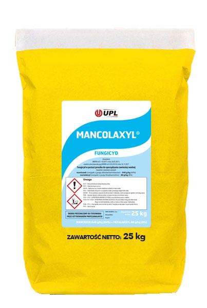 Armetil M 72 WP, Mancolaxyl 72 WP (metalaksyl, mankozeb) 2,5 kg/ha Nautile 730 WG (mankozeb, cymoksanil) 2 kg/ha Sacron 450 WG (cymoksanil) 0,22 kg/ha Axidor (chorowodorek propamokarbu, cymoksanil)